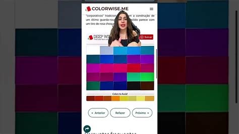 colorwise.me teste|minha paleta de cores teste.